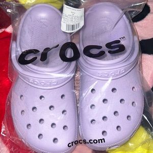 Lavender Crocs